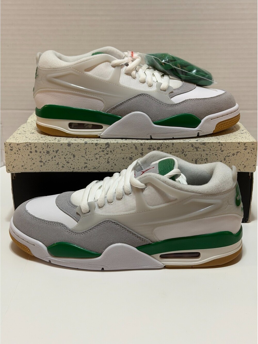Nike Air Jordan 4 RM Pine Green White Neutral Grey FQ7939-103 Men’s Size 10 NEW